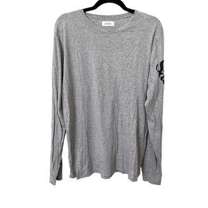 SATURDAYS NEW YORK‎ Long Sleeve Logo Top Size Large